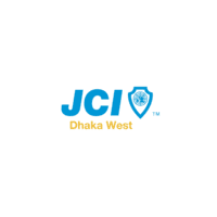 Abstract representation of JCI Dhaka west featuring a blend of colors and shapes, evoking a sense of creativity and innovation.