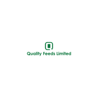 Logo of Quality Feeds Limited, featuring a modern design that emphasizes quality and reliability in animal nutrition.