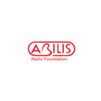 Logo of the Abilis Foundation, featuring a modern design that symbolizes community and support for sustainable development.