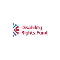 Logo of the Disability Rights Fund, symbolizing support and advocacy for disability rights and inclusion